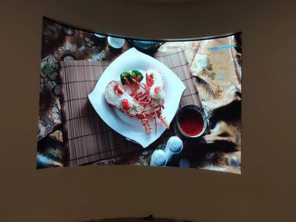 麻栗坡室内P2.5弧形LED屏